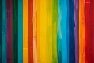 Abstract Rainbow Stripes Background.