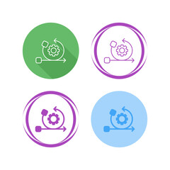 Iteration Vector Icon