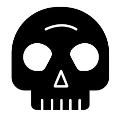 Horror Glyph Icon