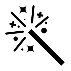 Magic Word Glyph Icon