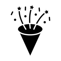 Party Propper Glyph Icon