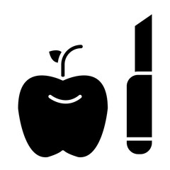 Healthy Eating Glyph Icon
