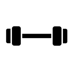 Barbell Glyph Icon