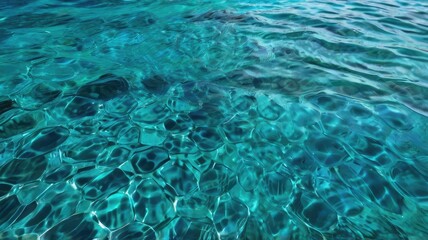 Fototapeta premium the background of clear sea water