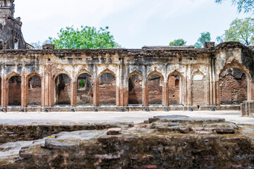 Mosque and Imambara tomb - The Residency, Lucknow, Uttar Pradesh, India, Asia