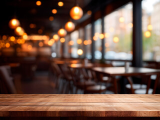 Tabletop kitchen with blurred background for your product