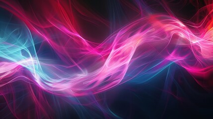 Abstract Swirling Light Design