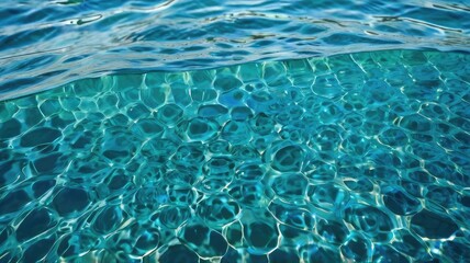 Obraz premium Sunlight Reflecting on Sea Surface