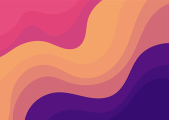 abstract background design with layers of abstract wave shapes. form gradient colors
