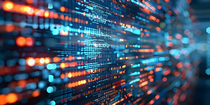 DevOps and web development operations symbolizing continuous software development and improvement. Concept DevOps Practices, Continuous Integration, Agile Development Strategy