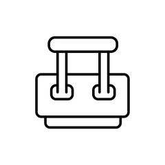 Switch outline icons, minimalist vector illustration ,simple transparent graphic element .Isolated on white background