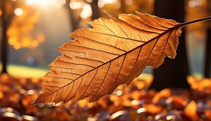 Obraz premium Autumn Leaf