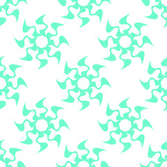 Aqua Flame pattern for prints