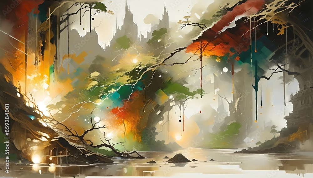 Poster sure, here's an alternative title without mentioning generative ai: creative strokes: exploring vibr