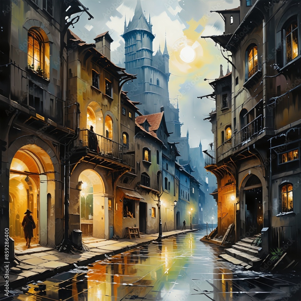 Poster creating art with various mediums: a guide to drawing and painting techniques