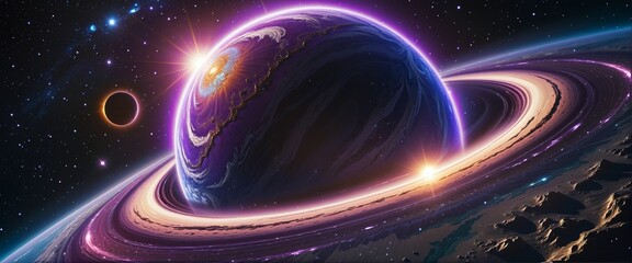 Obraz premium Galactic Dreams: A Universe of Cosmic Wonders