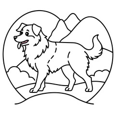 Dog breeds coloring pages