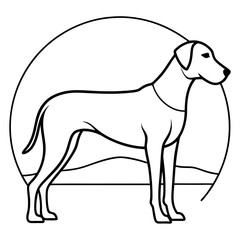 Dog breeds coloring pages
