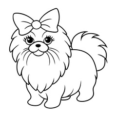 Dog breeds coloring pages