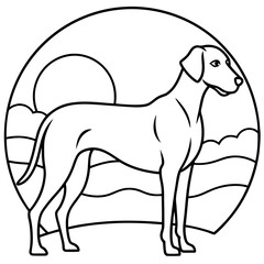 Dog breeds coloring pages