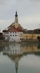 Church by a River
