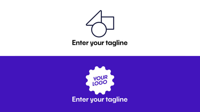 Minimal Logo Intro with Bubble Design