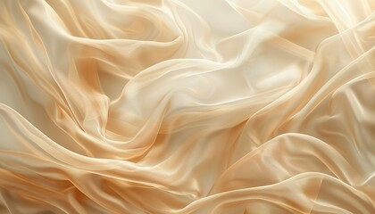 Obraz premium Abstract Background of Delicate Golden Fabric