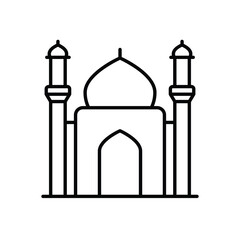 Muharram vector icon