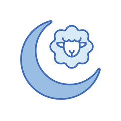 Eid al adha vector icon