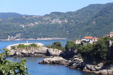 view of the city of Amasra (Turkey)