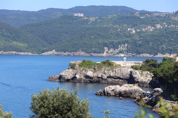 Fototapeta premium view of the city of Amasra (Turkey)