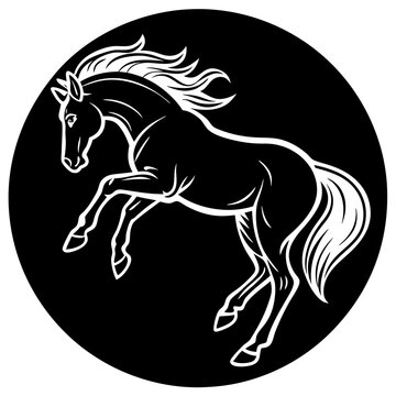 recommend clip art: realistic-image-in-bold-circle--full-body-view--ho