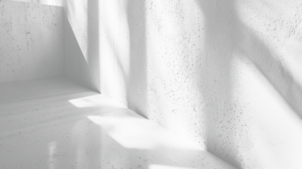 Futuristic White Architecture Design Background. 3d Render Illustration