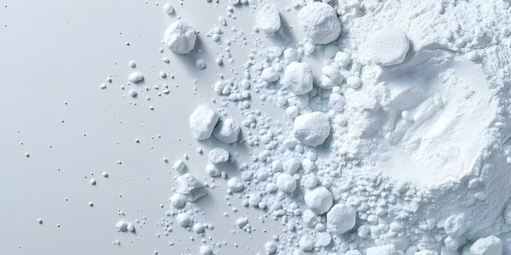 Applications of Titanium Dioxide Powder in Industries. Concept Paints and Coatings, Cosmetics, Food and Beverage, Plastics and Polymers, Solar Panels