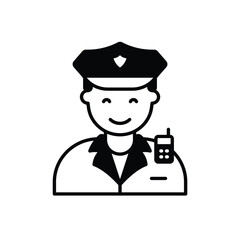 Police Men vector icon