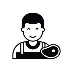 Butcher vector icon