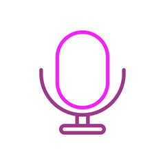 Beauty cloth icon duocolor pink