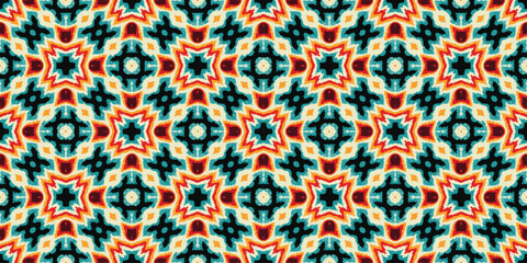 Seamless batik pattern,Seamless tribal batik pattern,and Seamless colorful pattern resemble ethnic boho, Aztec,and ikat styles.designed for use in wallpaper,fabric,curtain,carpet,Batik Embroidery