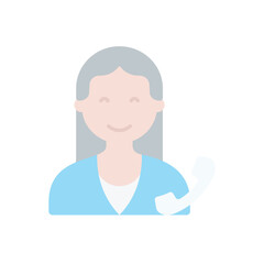 Secretary vector icon