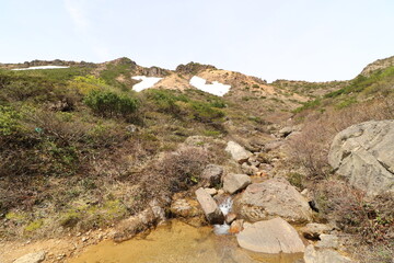 2024年5月の福島県の安達太良山の山開き