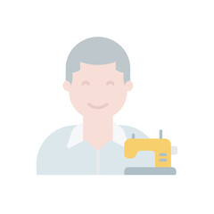 Tailor vector icon