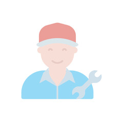 Mechanic vector icon