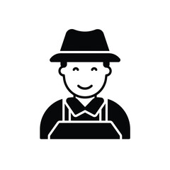 Gardener vector icon
