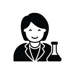 Scientist vector icon