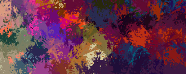 colorful background, brush strokes Background, colorful brush strokes, multi color background, Color Brush Strokes.