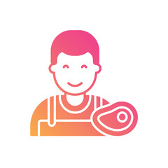 Butcher vector icon