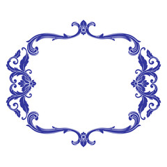 Vintage Ornament. Border ornament. Suitable for wedding invitation cards