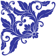 Vintage Ornament. Border ornament. Suitable for wedding invitation cards