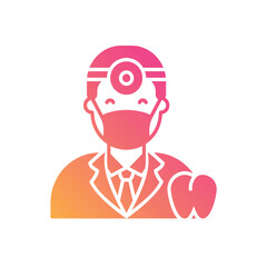 Dentist vector icon