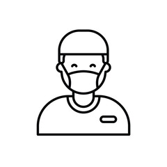 Surgeon vector icon